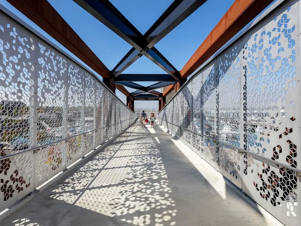 Everett Grand Avenue Pedestrian Bridge Washington