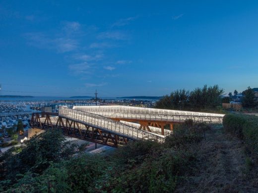 Everett Grand Avenue Pedestrian Bridge Washington