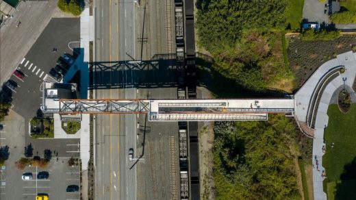 Everett Grand Avenue Pedestrian Bridge Washington