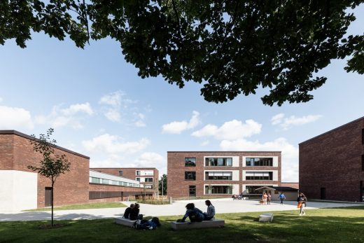 Hanhoopsfeld School Campus Hamburg design by AllesWirdGut Architektur