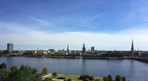Hanzas Spire Tower Riga
