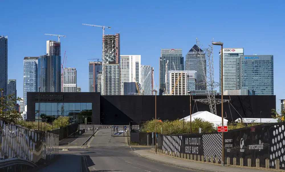 Magazine London North Greenwich Peninsula building