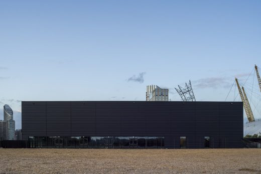 Magazine London North Greenwich Peninsula building