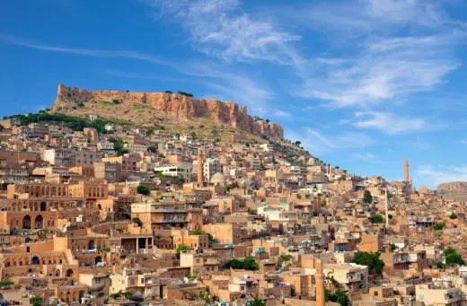 Mardin Turkey buildings