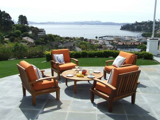 natural paving stones patio furniture