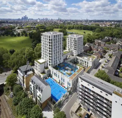 Tiger Way School and Homes London by Hawkins Brown Architects