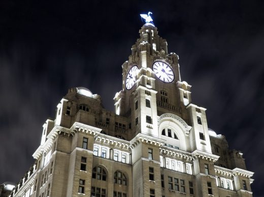 The Royal Liver Building River of Light festival Lighting 2019