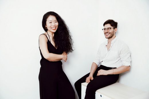 Shirley Dong with her Italian partner Andrea Maira