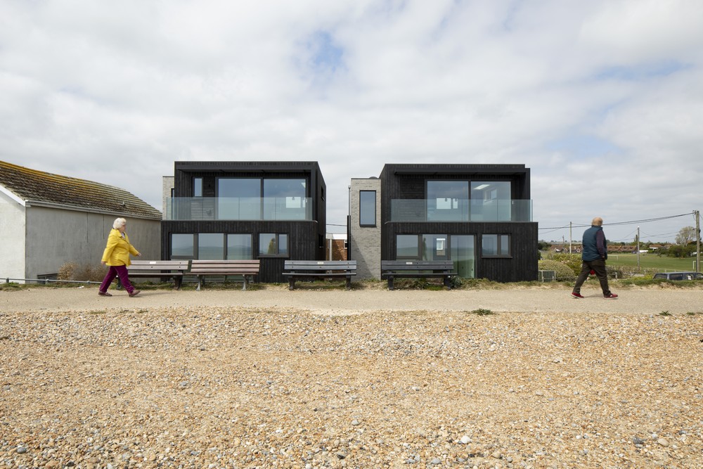 The Line Houses Camber Sands Beach East Sussex