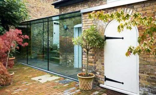 Unusual home conservatory extension