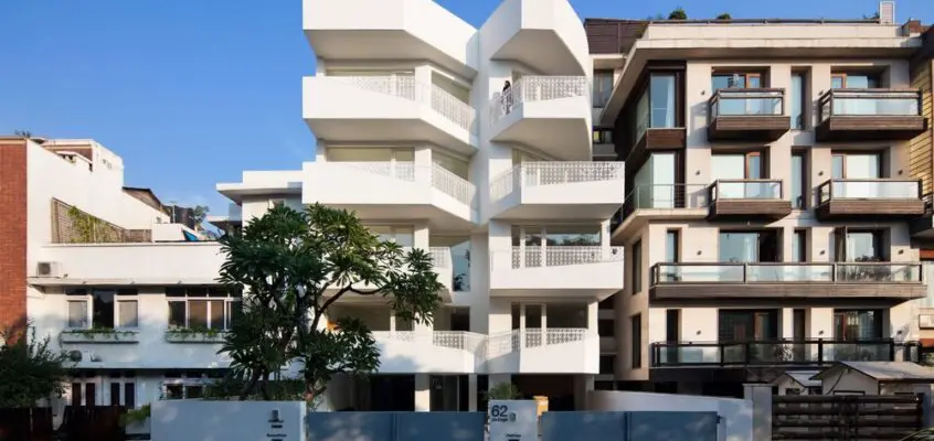62 Jorbagh Apartments Building New Delhi