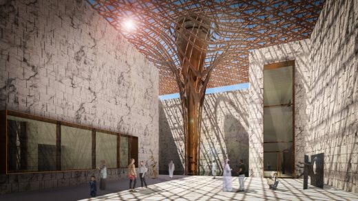 Barjeel Museum for Modern Arab Art in Sharjah UAE building design