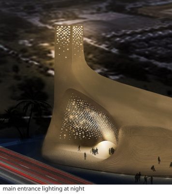 Museum for Modern Arab Art, Sharjah building design by Habibeh Madjdabadi architect