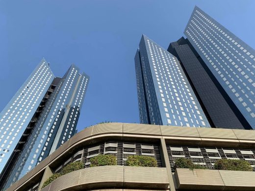 Central Park Towers Offices Dubai building