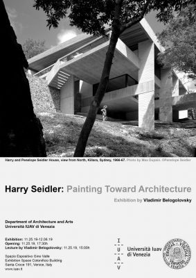 Harry Seidler: Painting Toward Architecture Venice Italy 2019 event