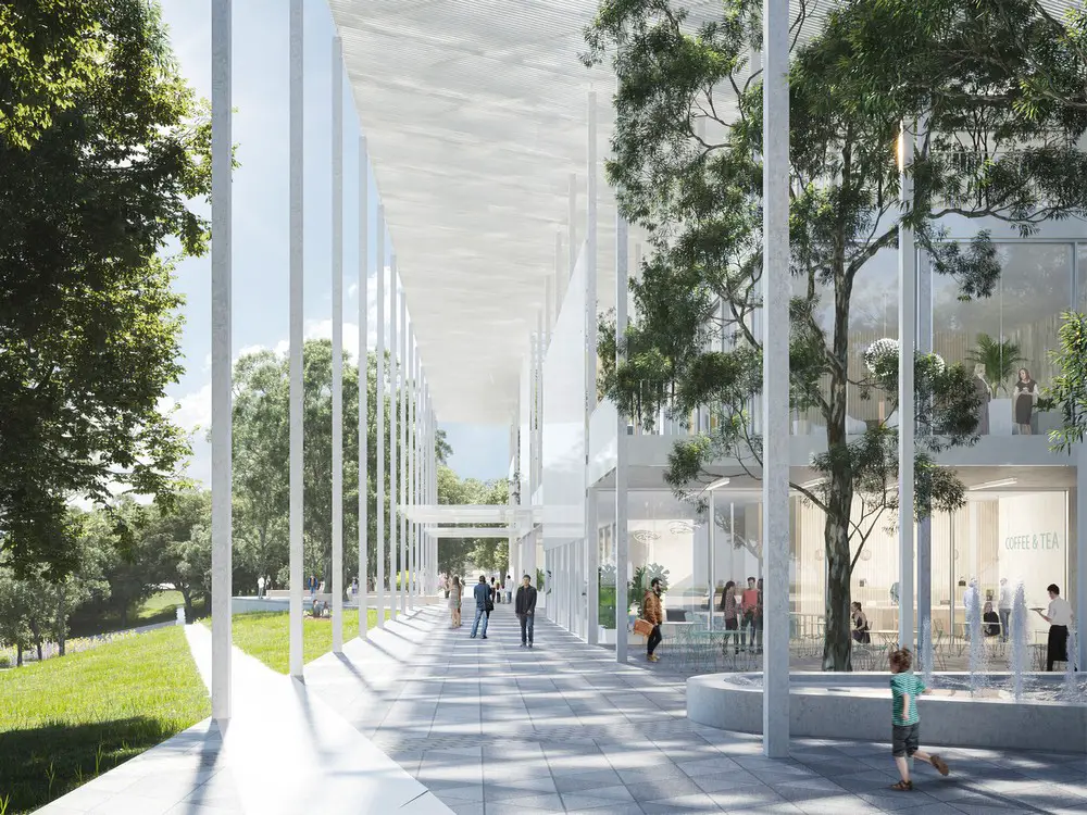 Houston Endowment New Headquarters Design Competition winning design by KDA