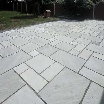 Sandstone Paving Kandla grey India - An Option For A Beautiful Driveway