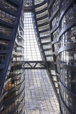 Leeza SOHO Beijing with World's Tallest Atrium