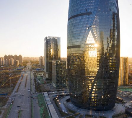 Leeza SOHO by Zaha Hadid Architects in Beijing