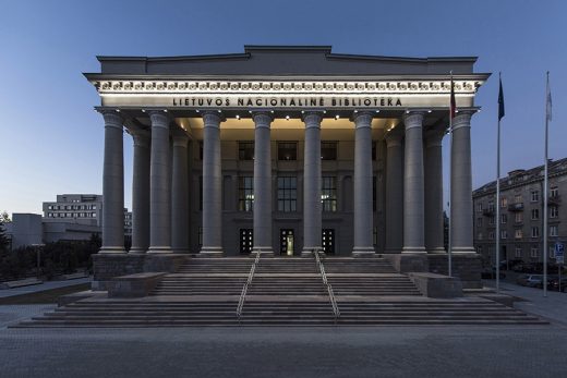 Lithuanian Architect Martynas Mazvydas National Library
