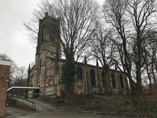 Newcastle-under-Lyme building England UK