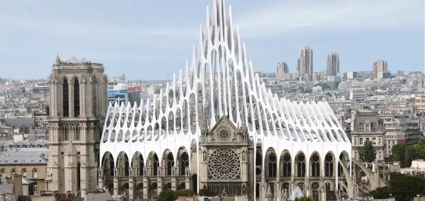 Notre Dame Cathedral Renewal Concept, Paris