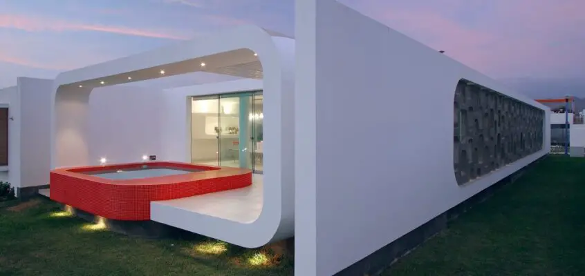 Palabritas Beach House in Lima, Peru