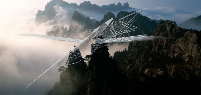 Piezoelectric Pendulum Bridge in Loudi Shi, China