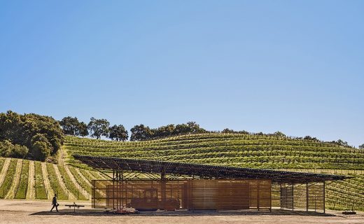 Saxum Vineyard Equipment Barn Paso Robles