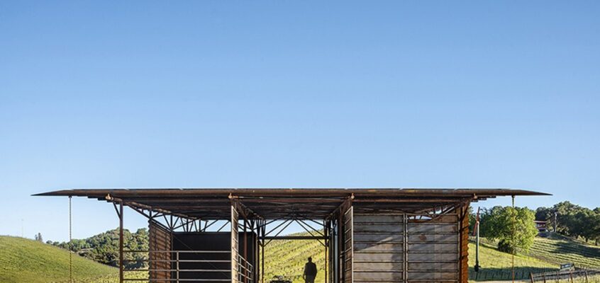 Saxum Vineyard Equipment Barn Paso Robles