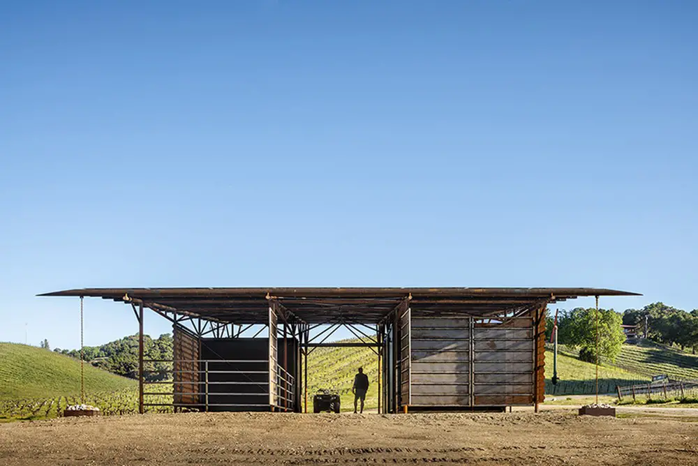 Saxum Vineyard Equipment Barn Paso Robles