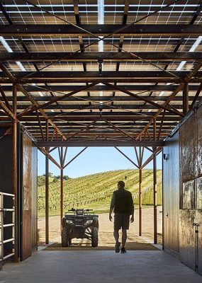 Saxum Vineyard Equipment Barn Paso Robles
