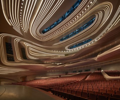 New Commercial Performance Development in China - design by Zaha Hadid Architects