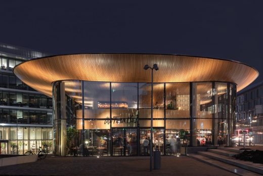 The Traveller Culinary Pavilion Amsterdam building design by Dutch Architects