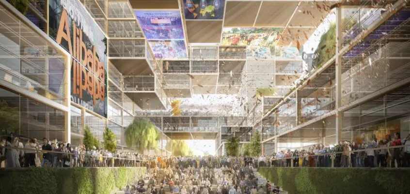 Alibaba Shanghai HQ Building, Foster + Partners
