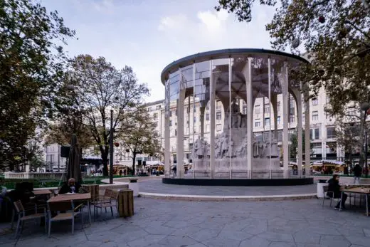 Art Shield Vorosmarty Pavilion Budapest