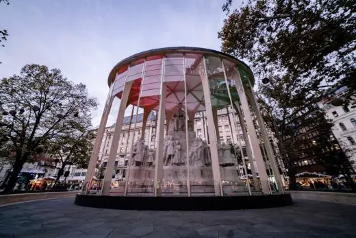 Art Shield Vorosmarty Pavilion Budapest