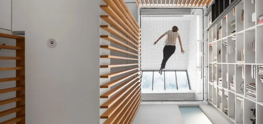 Atrium Townhome in Westmount, Montreal Interior