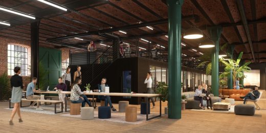 All Work & Social Manchester Building, Granada Studios workspace