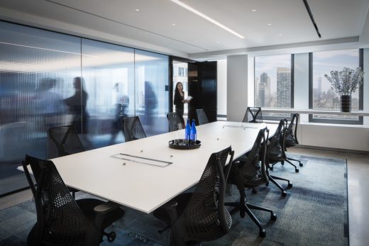 Charles River Associates New York City offices meeting room