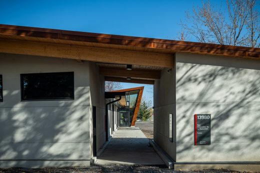 Corten Pavilion Clementine-de-la-Rousseliere-Park