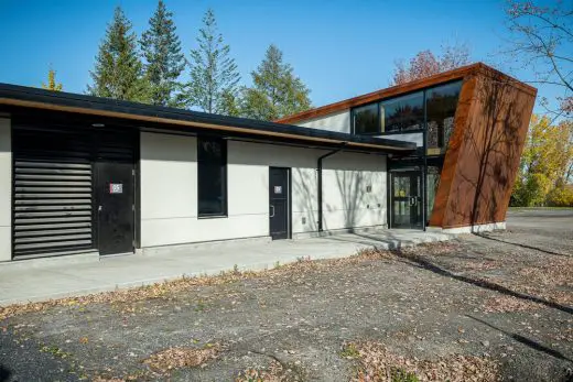 Corten Pavilion Clementine-de-la-Rousseliere-Park