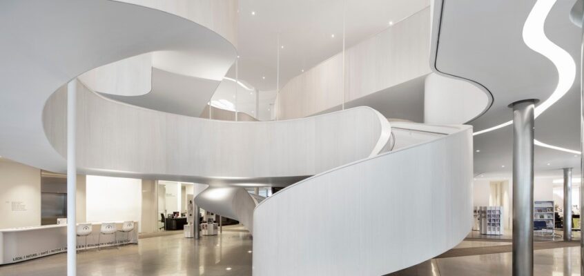 Drummondville Public Library in Quebec