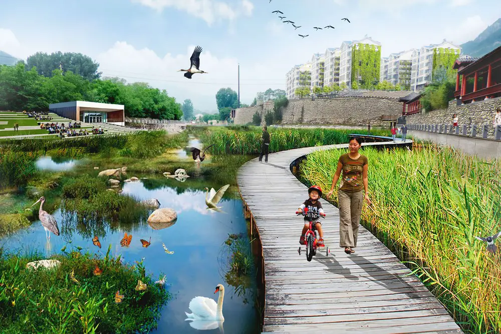 Ecological Masterplan Jinan for Southern Mountains, Northern China
