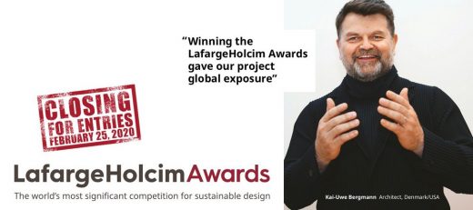 LafargeHolcim Awards for Sustainable Construction in 2020 Protagonist Bergmann