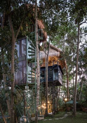 Lift Treetop Boutique Hotel Bali Indonesia building