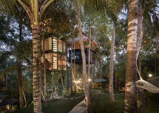 Lift Treetop Boutique Hotel Bali Indonesia building