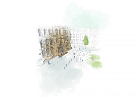 Manchester Town Hall Building Planning Approved North England