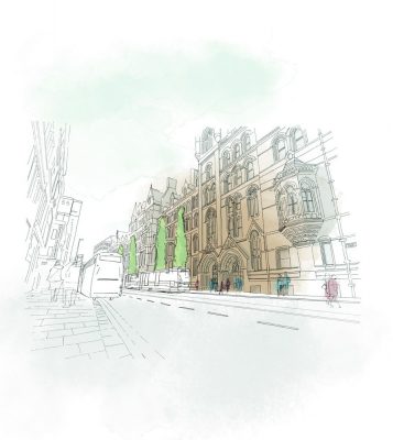 Manchester Town Hall Building Planning Approved North England