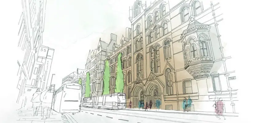 Manchester Town Hall Building Planning